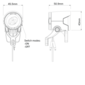 Фонарь передний Herrmans H-Black MR4 Herrmans Dynamo - 3