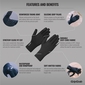 Перчатки зимние GripGrab Waterproof Knitted Thermal - 1