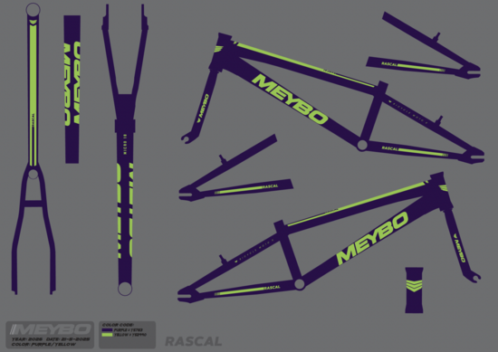 Велосипед BMX Meybo Racsal 2026