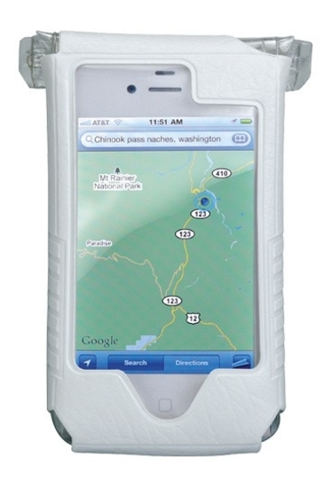 Чехол Topeak SmartPhone DryBag, для iPhone 4/4S, белый