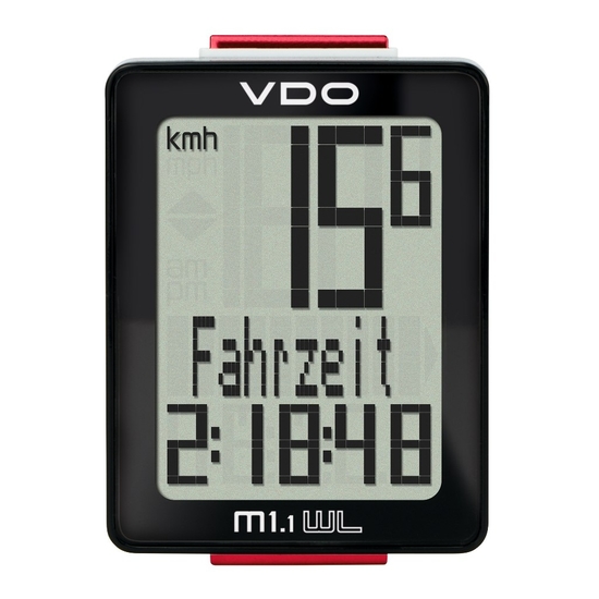 Велокомпьютер VDO М1.1 WL
