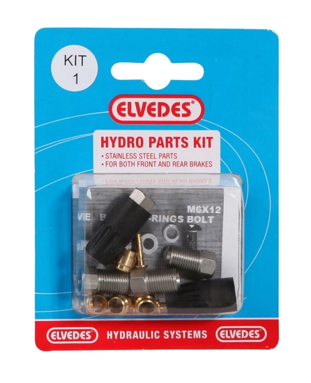 Комплект фитингов Elvedes № 1 (М8 + М8)  для Shimano Avid, Tektro, New Code, Hayes