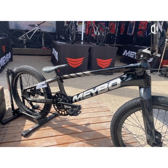 Рама BMX-Race Meybo HSX Carbon 2024 Black/Grey/Silver/Grey