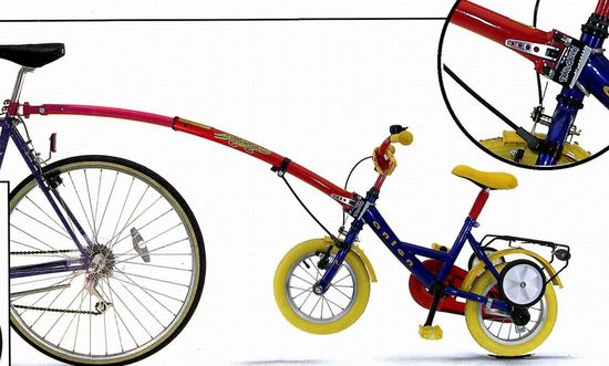 Крепление к подсед. штырю TRAIL-GATOR для детского велосипеда 12-20