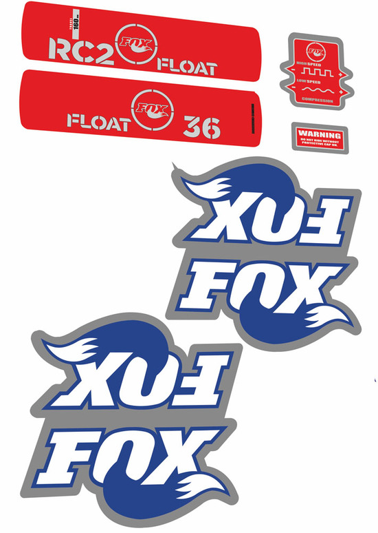 Наклейки для Fox Racing Shox 36 07