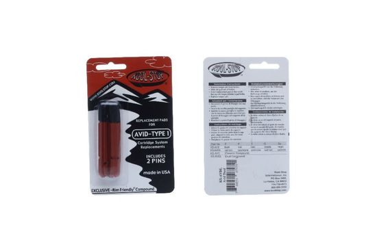 Вкладыши сменные Kool Stop V-Brake, Avid TYPE 1