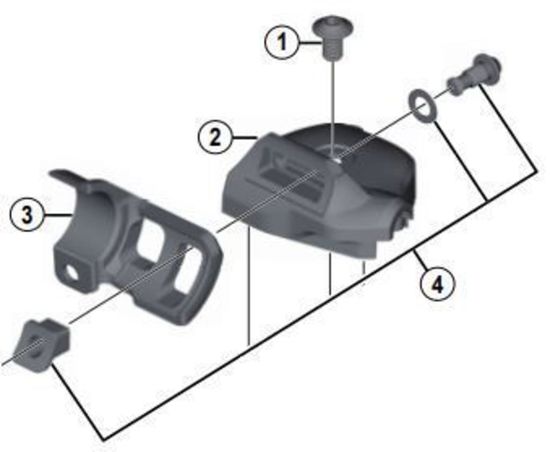 Shimano крепление XTR, SL-M9000I