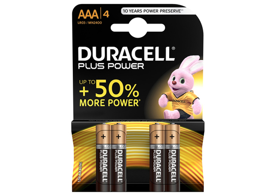 Батарейка Duracell, PLUS POWER AAA