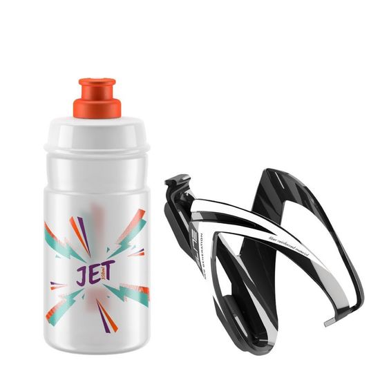 Флягодержатель Elite KIT CEO + фляга JET 350 ml