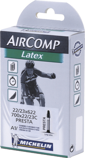 Велокамера 700c Michelin Aircomp Latex A1 Race