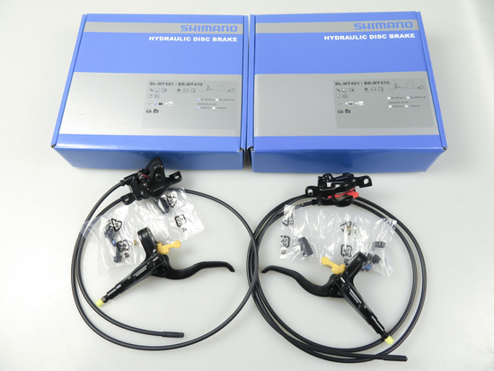Комплект тормозов дисковых Shimano MT410 