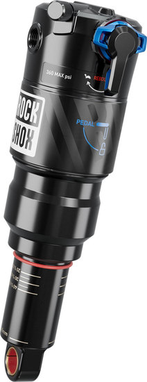Амортизатор RockShox Deluxe Ultimate RCT DebonAir+ Trunnion