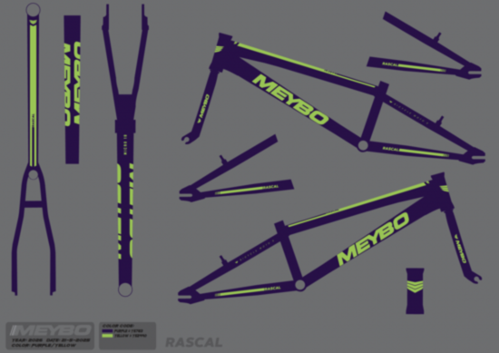 Велосипед BMX Meybo Racsal 2026